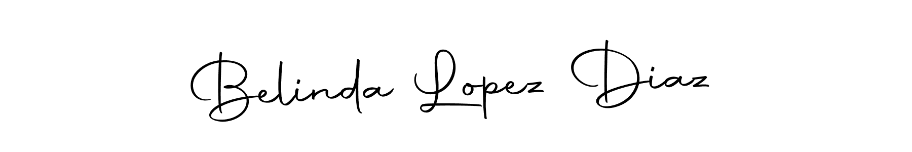 How to make Belinda Lopez Diaz signature? Autography-DOLnW is a professional autograph style. Create handwritten signature for Belinda Lopez Diaz name. Belinda Lopez Diaz signature style 10 images and pictures png