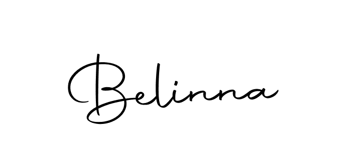 Use a signature maker to create a handwritten signature online. With this signature software, you can design (Autography-DOLnW) your own signature for name Belinna. Belinna signature style 10 images and pictures png