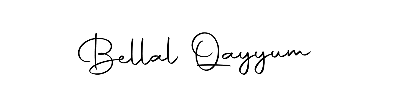 Make a beautiful signature design for name Bellal Qayyum. With this signature (Autography-DOLnW) style, you can create a handwritten signature for free. Bellal Qayyum signature style 10 images and pictures png