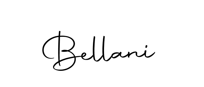 Create a beautiful signature design for name Bellani. With this signature (Autography-DOLnW) fonts, you can make a handwritten signature for free. Bellani signature style 10 images and pictures png