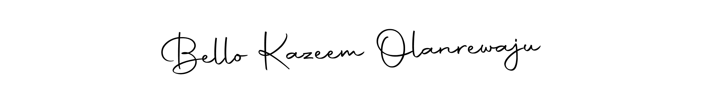 You should practise on your own different ways (Autography-DOLnW) to write your name (Bello Kazeem Olanrewaju) in signature. don't let someone else do it for you. Bello Kazeem Olanrewaju signature style 10 images and pictures png