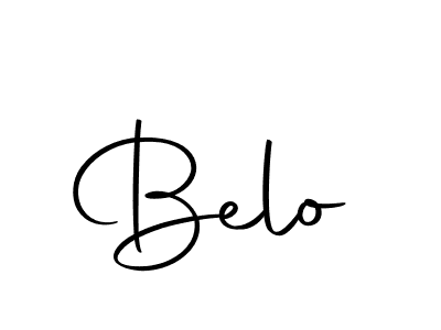 You should practise on your own different ways (Autography-DOLnW) to write your name (Belo) in signature. don't let someone else do it for you. Belo signature style 10 images and pictures png