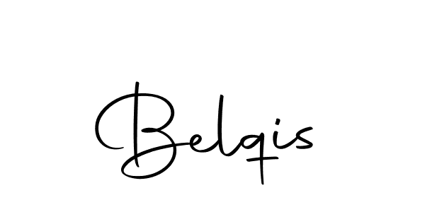 You should practise on your own different ways (Autography-DOLnW) to write your name (Belqis) in signature. don't let someone else do it for you. Belqis signature style 10 images and pictures png