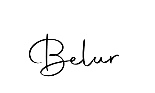 Design your own signature with our free online signature maker. With this signature software, you can create a handwritten (Autography-DOLnW) signature for name Belur. Belur signature style 10 images and pictures png