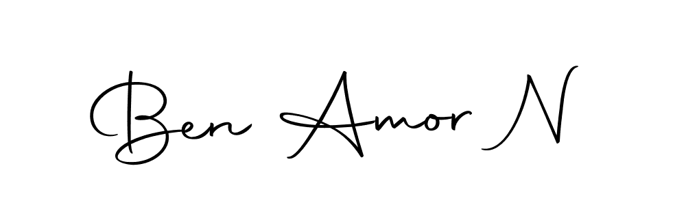 if you are searching for the best signature style for your name Ben Amor N. so please give up your signature search. here we have designed multiple signature styles  using Autography-DOLnW. Ben Amor N signature style 10 images and pictures png