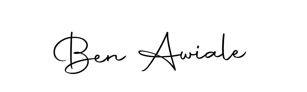 Autography-DOLnW is a professional signature style that is perfect for those who want to add a touch of class to their signature. It is also a great choice for those who want to make their signature more unique. Get Ben Awiale name to fancy signature for free. Ben Awiale signature style 10 images and pictures png