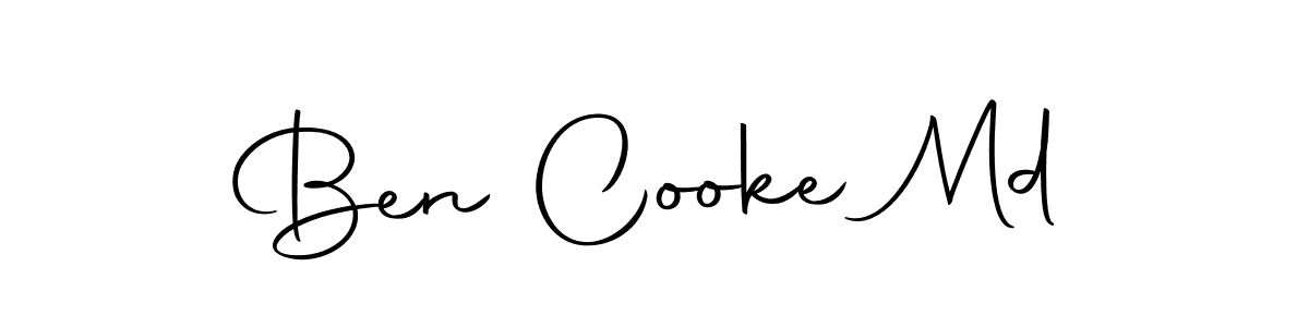 Design your own signature with our free online signature maker. With this signature software, you can create a handwritten (Autography-DOLnW) signature for name Ben Cooke Md. Ben Cooke Md signature style 10 images and pictures png