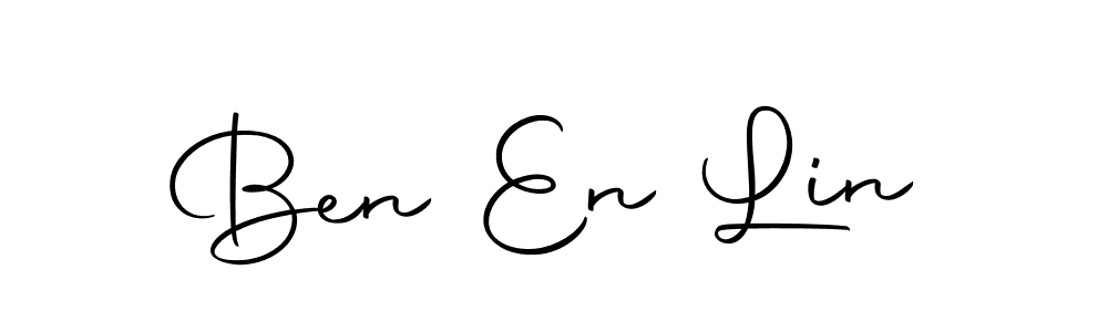 Make a short Ben En Lin signature style. Manage your documents anywhere anytime using Autography-DOLnW. Create and add eSignatures, submit forms, share and send files easily. Ben En Lin signature style 10 images and pictures png