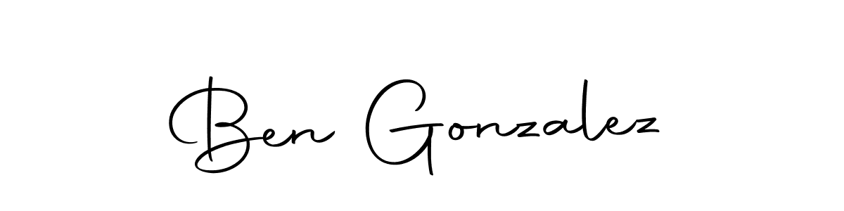 Make a beautiful signature design for name Ben Gonzalez. With this signature (Autography-DOLnW) style, you can create a handwritten signature for free. Ben Gonzalez signature style 10 images and pictures png