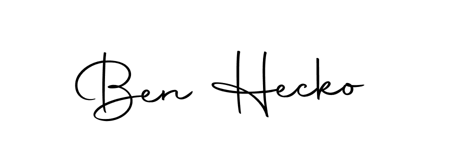 You should practise on your own different ways (Autography-DOLnW) to write your name (Ben Hecko) in signature. don't let someone else do it for you. Ben Hecko signature style 10 images and pictures png