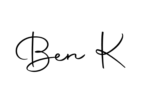 Use a signature maker to create a handwritten signature online. With this signature software, you can design (Autography-DOLnW) your own signature for name Ben K. Ben K signature style 10 images and pictures png