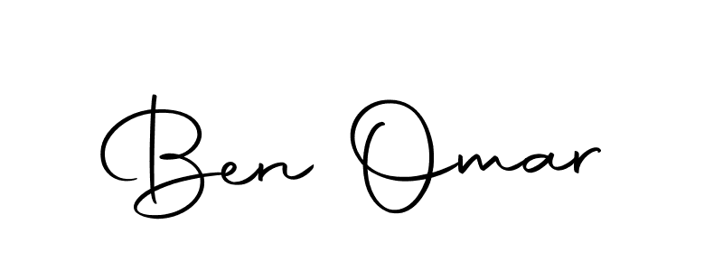 How to make Ben Omar name signature. Use Autography-DOLnW style for creating short signs online. This is the latest handwritten sign. Ben Omar signature style 10 images and pictures png