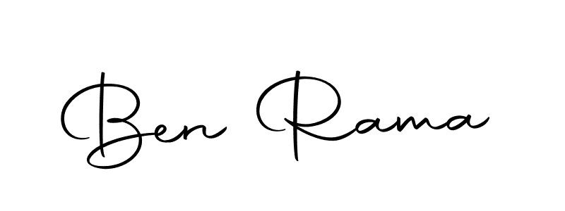 Create a beautiful signature design for name Ben Rama. With this signature (Autography-DOLnW) fonts, you can make a handwritten signature for free. Ben Rama signature style 10 images and pictures png