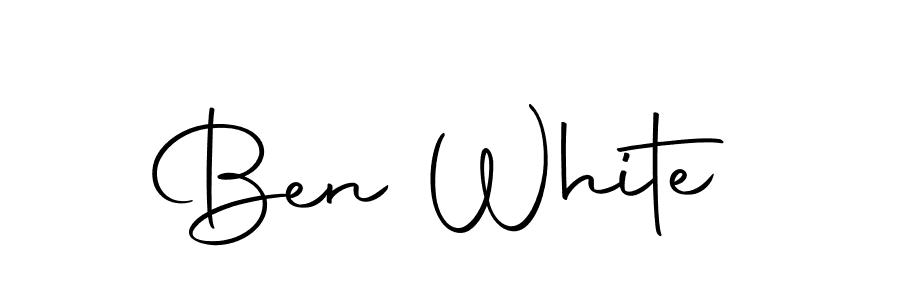 How to make Ben White signature? Autography-DOLnW is a professional autograph style. Create handwritten signature for Ben White name. Ben White signature style 10 images and pictures png