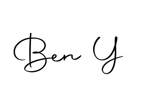 Here are the top 10 professional signature styles for the name Ben Y. These are the best autograph styles you can use for your name. Ben Y signature style 10 images and pictures png