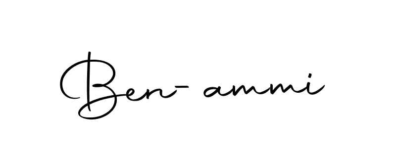 Make a beautiful signature design for name Ben-ammi. With this signature (Autography-DOLnW) style, you can create a handwritten signature for free. Ben-ammi signature style 10 images and pictures png