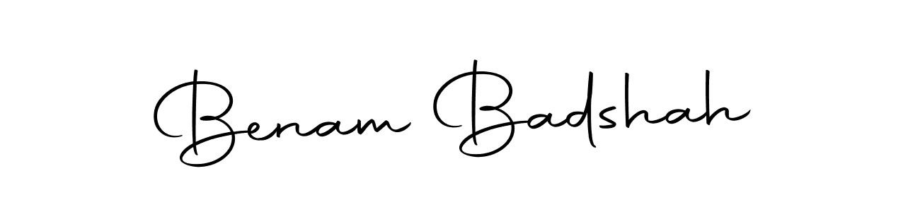Make a beautiful signature design for name Benam Badshah. Use this online signature maker to create a handwritten signature for free. Benam Badshah signature style 10 images and pictures png