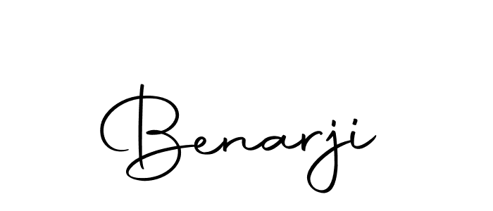 Make a beautiful signature design for name Benarji. With this signature (Autography-DOLnW) style, you can create a handwritten signature for free. Benarji signature style 10 images and pictures png