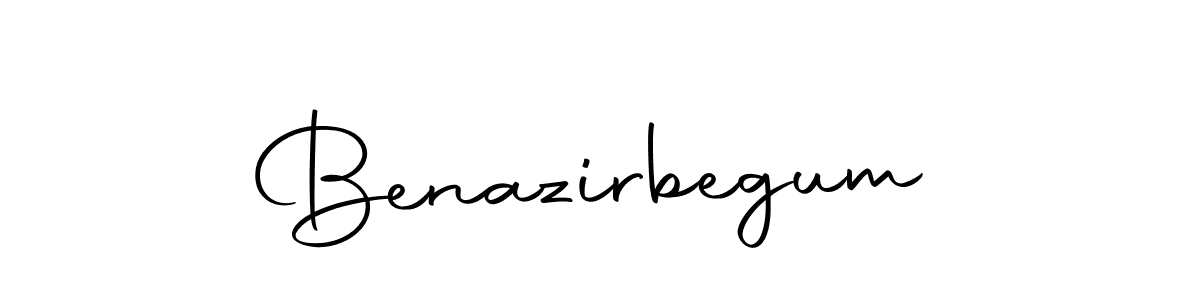 Create a beautiful signature design for name Benazirbegum. With this signature (Autography-DOLnW) fonts, you can make a handwritten signature for free. Benazirbegum signature style 10 images and pictures png