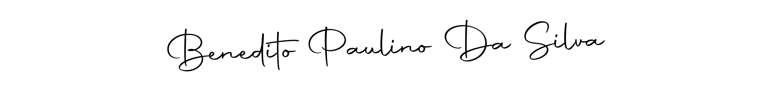 Make a beautiful signature design for name Benedito Paulino Da Silva. Use this online signature maker to create a handwritten signature for free. Benedito Paulino Da Silva signature style 10 images and pictures png