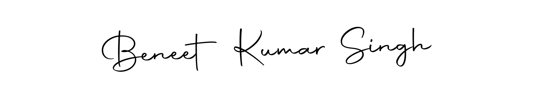 Also we have Beneet Kumar Singh name is the best signature style. Create professional handwritten signature collection using Autography-DOLnW autograph style. Beneet Kumar Singh signature style 10 images and pictures png