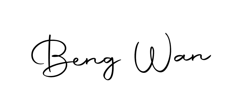 Best and Professional Signature Style for Beng Wan. Autography-DOLnW Best Signature Style Collection. Beng Wan signature style 10 images and pictures png