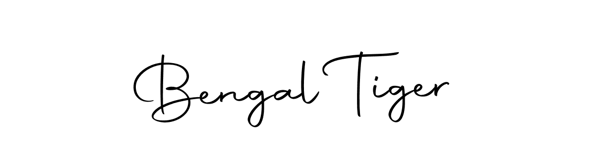 Bengal Tiger stylish signature style. Best Handwritten Sign (Autography-DOLnW) for my name. Handwritten Signature Collection Ideas for my name Bengal Tiger. Bengal Tiger signature style 10 images and pictures png