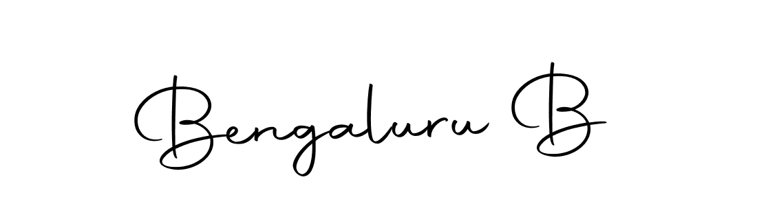 Make a beautiful signature design for name Bengaluru B. Use this online signature maker to create a handwritten signature for free. Bengaluru B signature style 10 images and pictures png