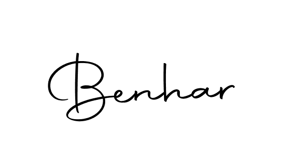 Make a beautiful signature design for name Benhar. Use this online signature maker to create a handwritten signature for free. Benhar signature style 10 images and pictures png