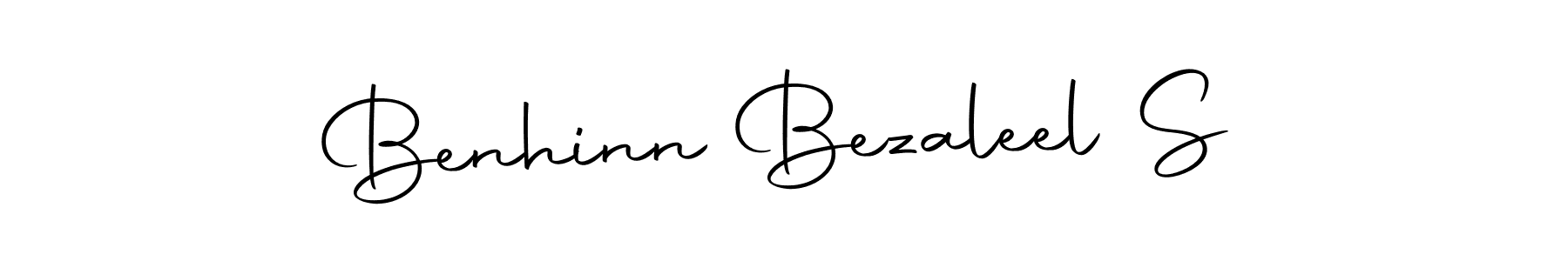 You should practise on your own different ways (Autography-DOLnW) to write your name (Benhinn Bezaleel S) in signature. don't let someone else do it for you. Benhinn Bezaleel S signature style 10 images and pictures png