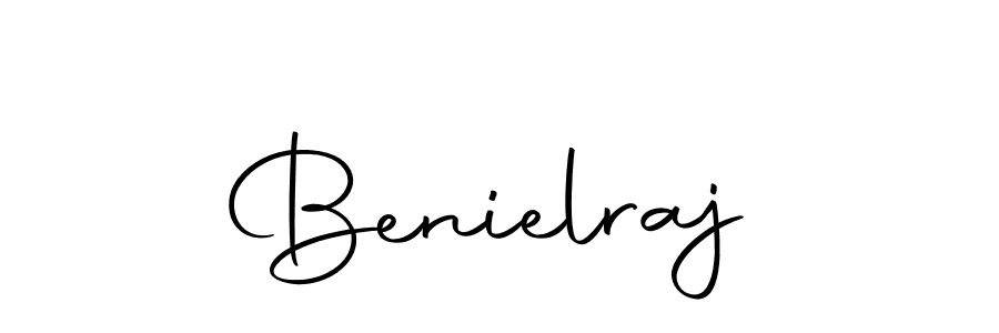 if you are searching for the best signature style for your name Benielraj. so please give up your signature search. here we have designed multiple signature styles  using Autography-DOLnW. Benielraj signature style 10 images and pictures png