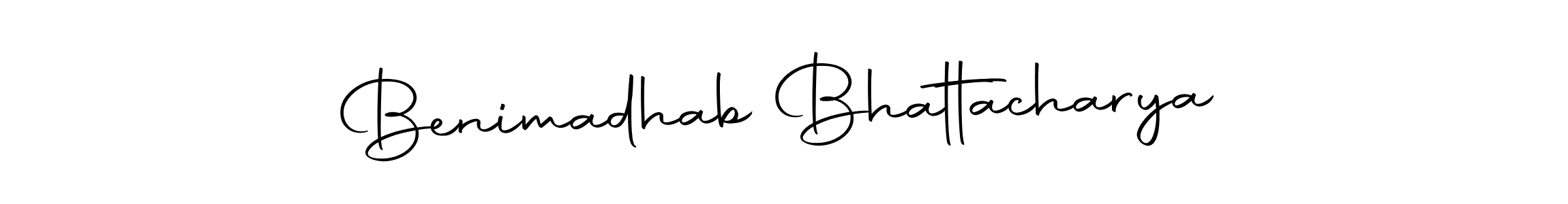 Here are the top 10 professional signature styles for the name Benimadhab Bhattacharya. These are the best autograph styles you can use for your name. Benimadhab Bhattacharya signature style 10 images and pictures png