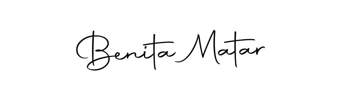 It looks lik you need a new signature style for name Benita Matar. Design unique handwritten (Autography-DOLnW) signature with our free signature maker in just a few clicks. Benita Matar signature style 10 images and pictures png