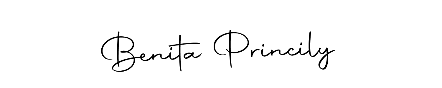 You can use this online signature creator to create a handwritten signature for the name Benita Princily. This is the best online autograph maker. Benita Princily signature style 10 images and pictures png