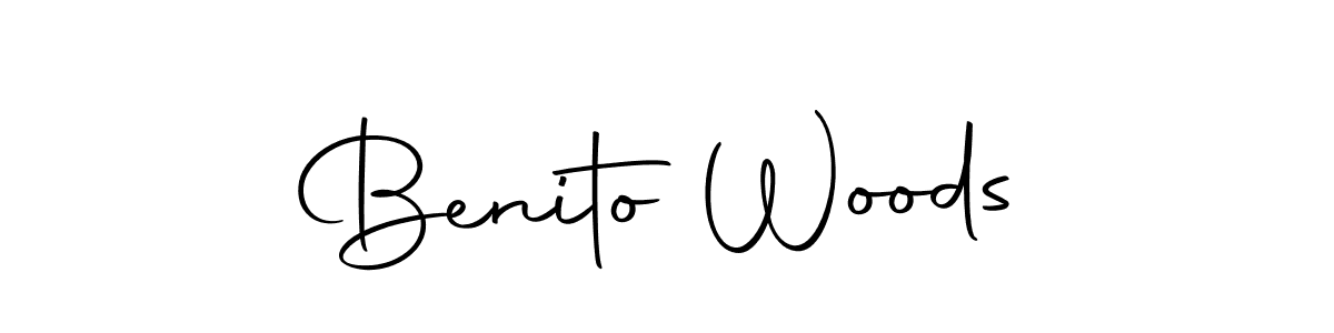 Make a short Benito Woods signature style. Manage your documents anywhere anytime using Autography-DOLnW. Create and add eSignatures, submit forms, share and send files easily. Benito Woods signature style 10 images and pictures png