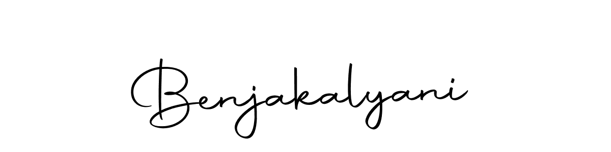 How to make Benjakalyani signature? Autography-DOLnW is a professional autograph style. Create handwritten signature for Benjakalyani name. Benjakalyani signature style 10 images and pictures png