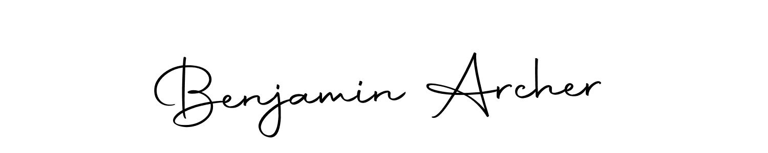 Make a beautiful signature design for name Benjamin Archer. With this signature (Autography-DOLnW) style, you can create a handwritten signature for free. Benjamin Archer signature style 10 images and pictures png