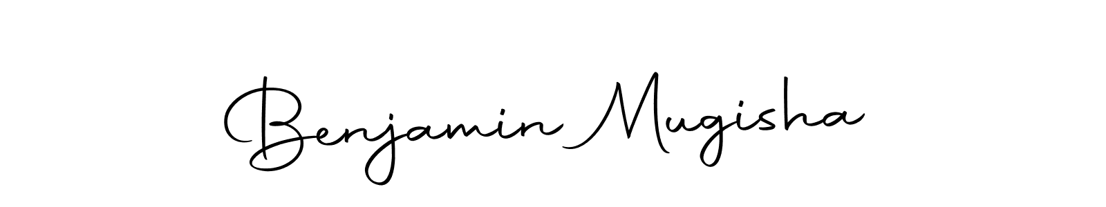 Also we have Benjamin Mugisha name is the best signature style. Create professional handwritten signature collection using Autography-DOLnW autograph style. Benjamin Mugisha signature style 10 images and pictures png