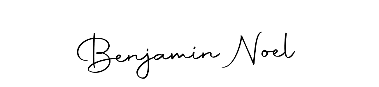 How to make Benjamin Noel name signature. Use Autography-DOLnW style for creating short signs online. This is the latest handwritten sign. Benjamin Noel signature style 10 images and pictures png