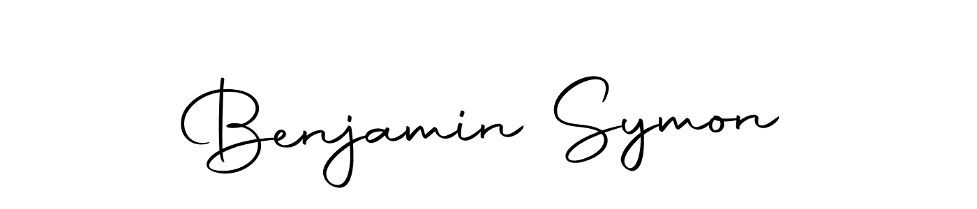 You should practise on your own different ways (Autography-DOLnW) to write your name (Benjamin Symon) in signature. don't let someone else do it for you. Benjamin Symon signature style 10 images and pictures png