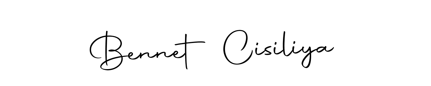 Use a signature maker to create a handwritten signature online. With this signature software, you can design (Autography-DOLnW) your own signature for name Bennet Cisiliya. Bennet Cisiliya signature style 10 images and pictures png