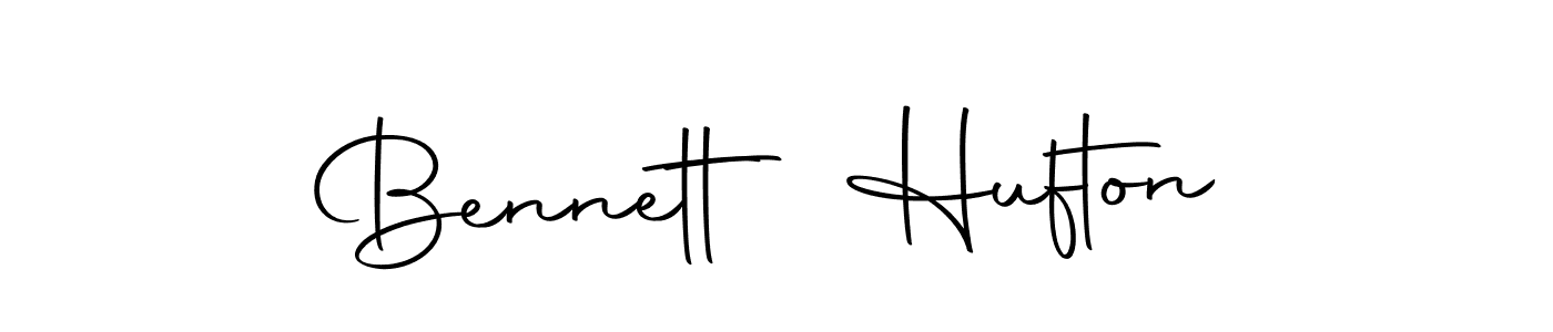 The best way (Autography-DOLnW) to make a short signature is to pick only two or three words in your name. The name Bennett Hufton include a total of six letters. For converting this name. Bennett Hufton signature style 10 images and pictures png