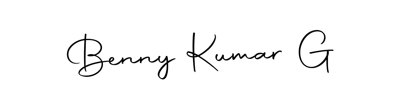 How to make Benny Kumar G signature? Autography-DOLnW is a professional autograph style. Create handwritten signature for Benny Kumar G name. Benny Kumar G signature style 10 images and pictures png