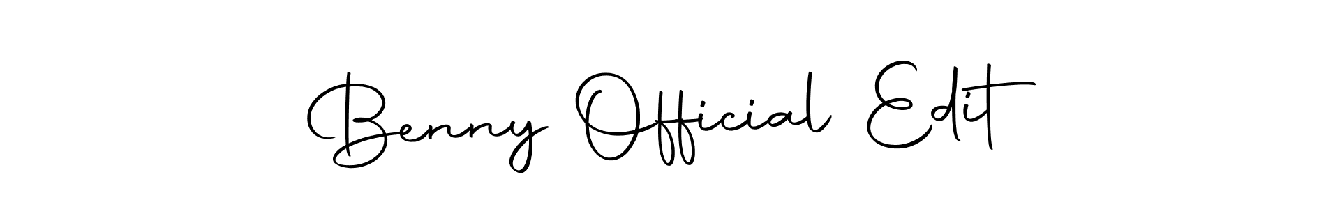 It looks lik you need a new signature style for name Benny Official Edit. Design unique handwritten (Autography-DOLnW) signature with our free signature maker in just a few clicks. Benny Official Edit signature style 10 images and pictures png