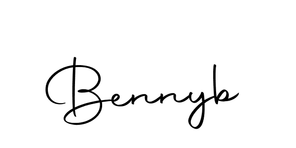 How to make Bennyb name signature. Use Autography-DOLnW style for creating short signs online. This is the latest handwritten sign. Bennyb signature style 10 images and pictures png