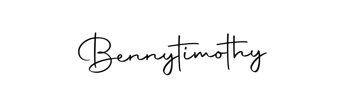 Create a beautiful signature design for name Bennytimothy. With this signature (Autography-DOLnW) fonts, you can make a handwritten signature for free. Bennytimothy signature style 10 images and pictures png