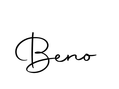 Beno stylish signature style. Best Handwritten Sign (Autography-DOLnW) for my name. Handwritten Signature Collection Ideas for my name Beno. Beno signature style 10 images and pictures png