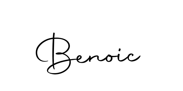 Use a signature maker to create a handwritten signature online. With this signature software, you can design (Autography-DOLnW) your own signature for name Benoic. Benoic signature style 10 images and pictures png