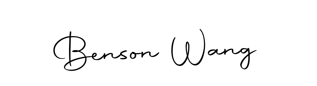 Make a beautiful signature design for name Benson Wang. With this signature (Autography-DOLnW) style, you can create a handwritten signature for free. Benson Wang signature style 10 images and pictures png