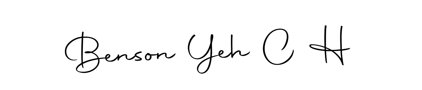 Once you've used our free online signature maker to create your best signature Autography-DOLnW style, it's time to enjoy all of the benefits that Benson Yeh C H name signing documents. Benson Yeh C H signature style 10 images and pictures png